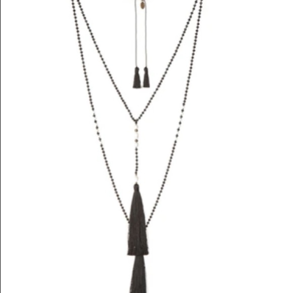 Zacasha Fresh Water Pearl Tassel Necklace